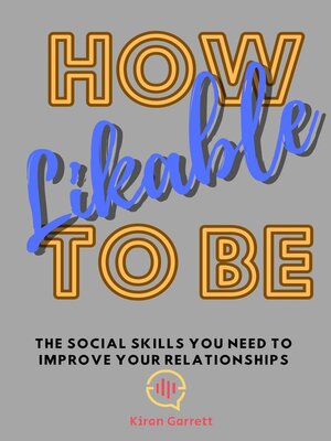 cover image of How to be Likeable
